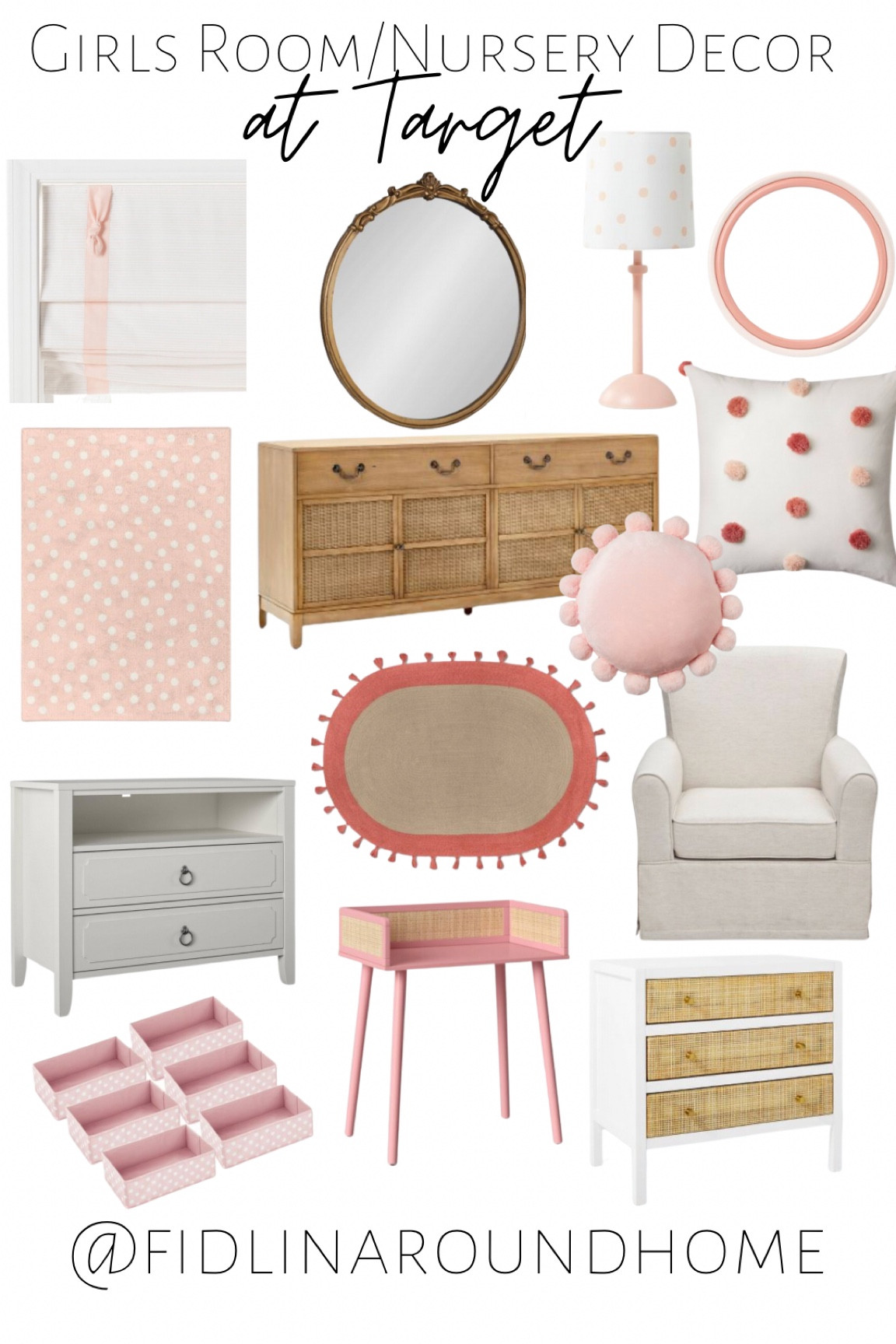 Girls room baby nursery decor and furniture at target 

#LTKhome #LTKbaby #LTKbump