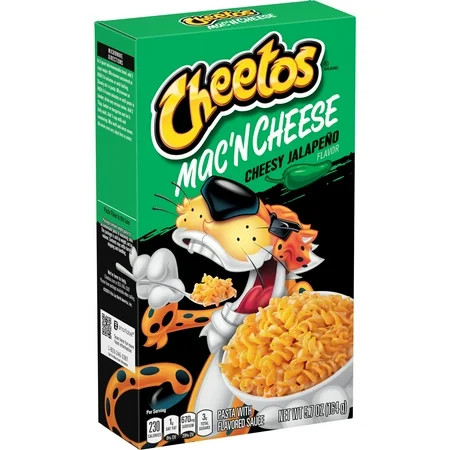 Cheetos Cheesy Jalapeno Mac N Cheese Pasta 5.7 oz Box | Walmart (US)