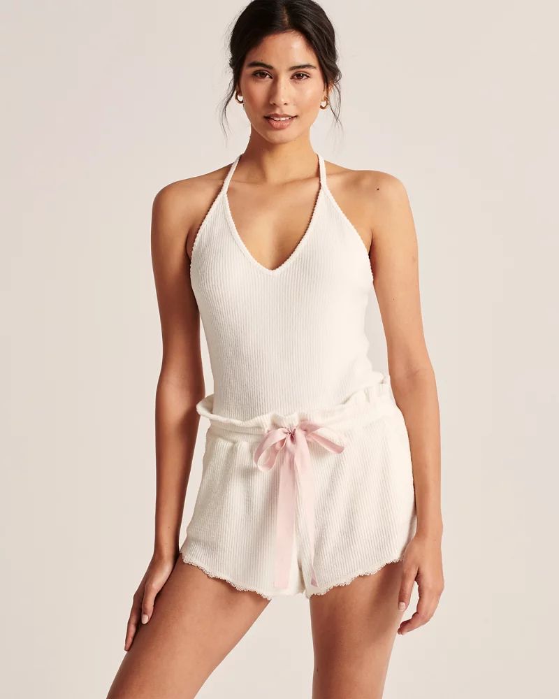 Cozy Lace Sleep Cami | Abercrombie & Fitch US & UK