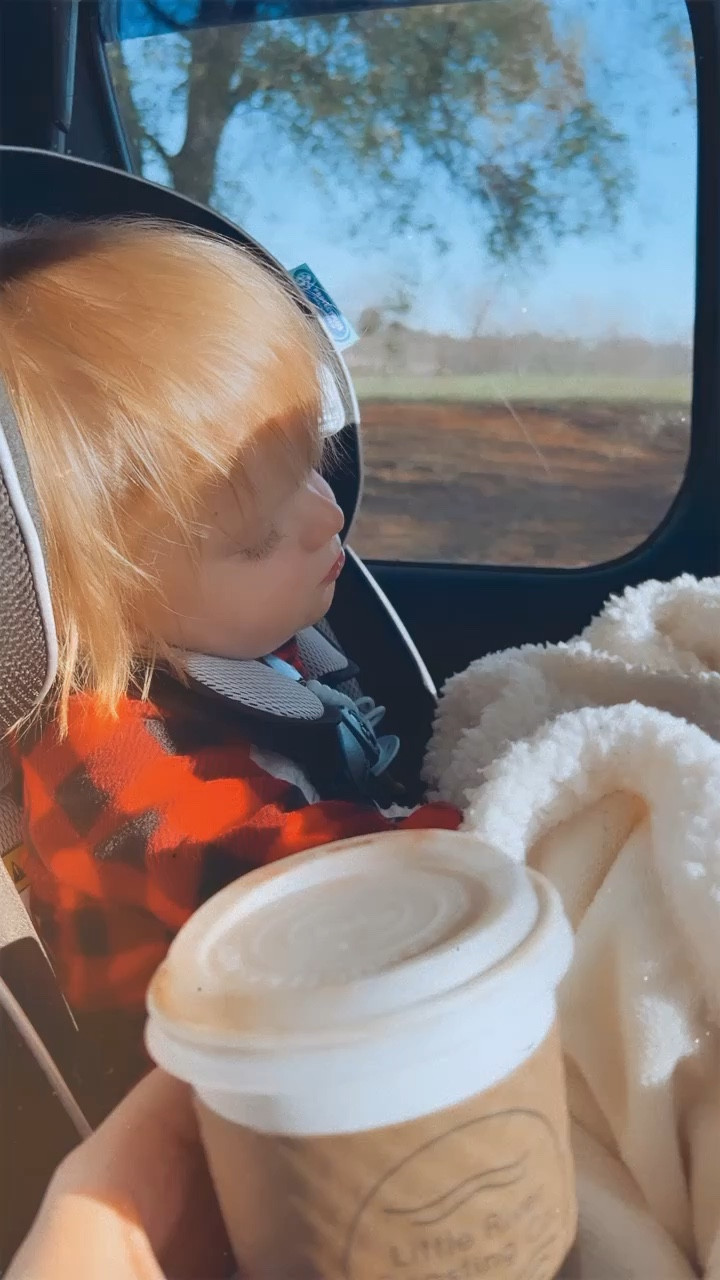 nothing sweeter than a sleeping baby on our way to the NC mountains for our very favorite Christmas tradition 🎄♥️🛻 

#LTKfamily #LTKSeasonal #LTKHoliday