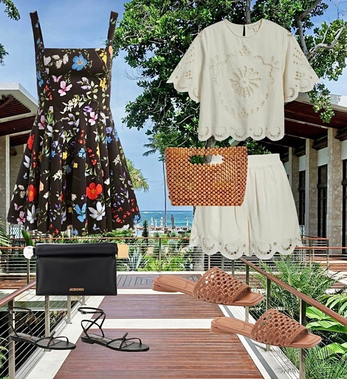 Dorado Beach vacation outfit
Date night 
Matching set
Sandals 
#ltktravel

#LTKootd