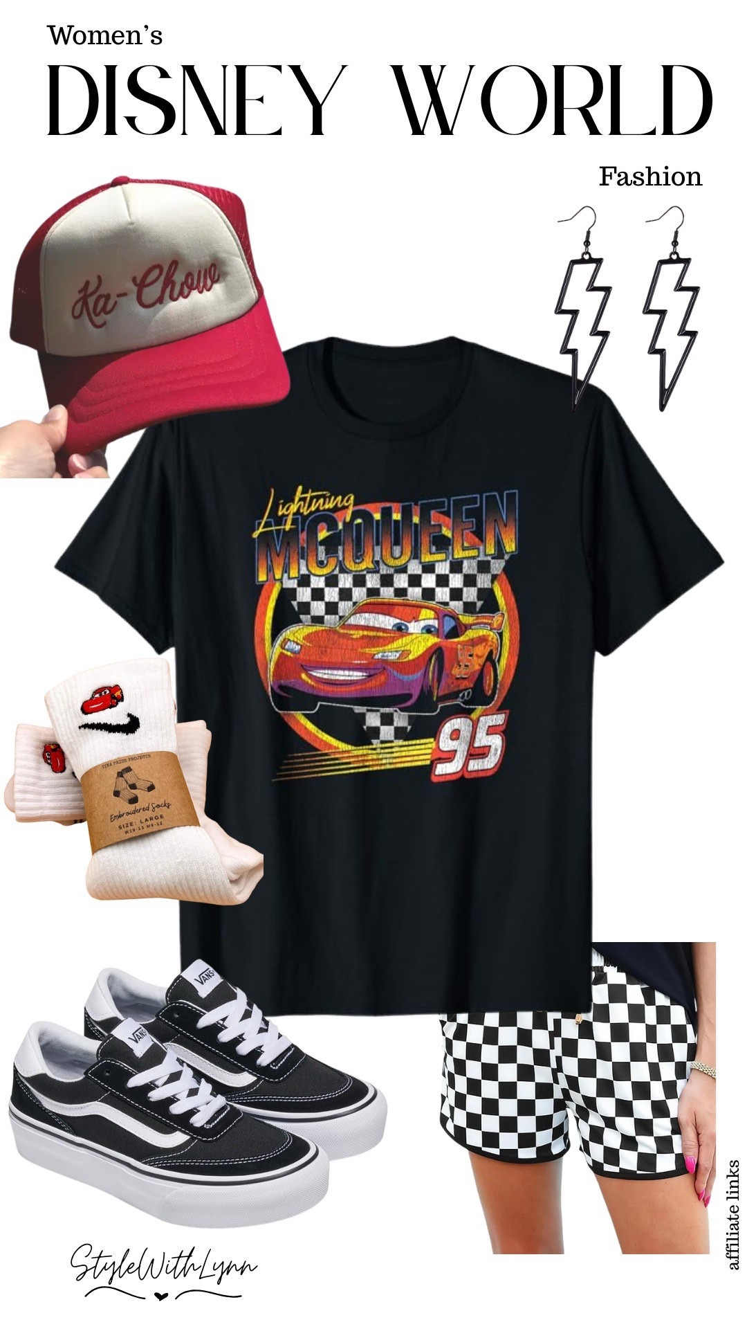 Ka-chow, but make it cute! 
This Lightning McQueen outfit is a total Disney World win. Retro graphic tee, checkerboard shorts, Vans for all-day park walking, and the perfect racing-inspired accessories. Fun, comfy, and full of Cars nostalgia… basically made for speeding through the parks.

Tap to shop the full look and save it for your next Disney day!





disney world women outfit, disney world women outfits, disney world outfit ideas women, women’s disney world outfits, disney world outfits for women, disney outfit inspiration women, disney park outfit women, disney world casual outfit, cute disney world outfits women, disney world summer outfit women, disney world spring outfit women, disney graphic tee outfit disney world, disney world sneaker outfit women, disney world comfy outfit, disney world athleisure outfit, disney world vacation outfit women, disney world park outfit ideas, women’s disney park fashion, disney world street style women, disney world influencer outfits 

 #LTKmomlife #LTKootd #LTKTravel