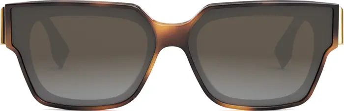 The Fendi First Rectangular Sunglasses | Nordstrom