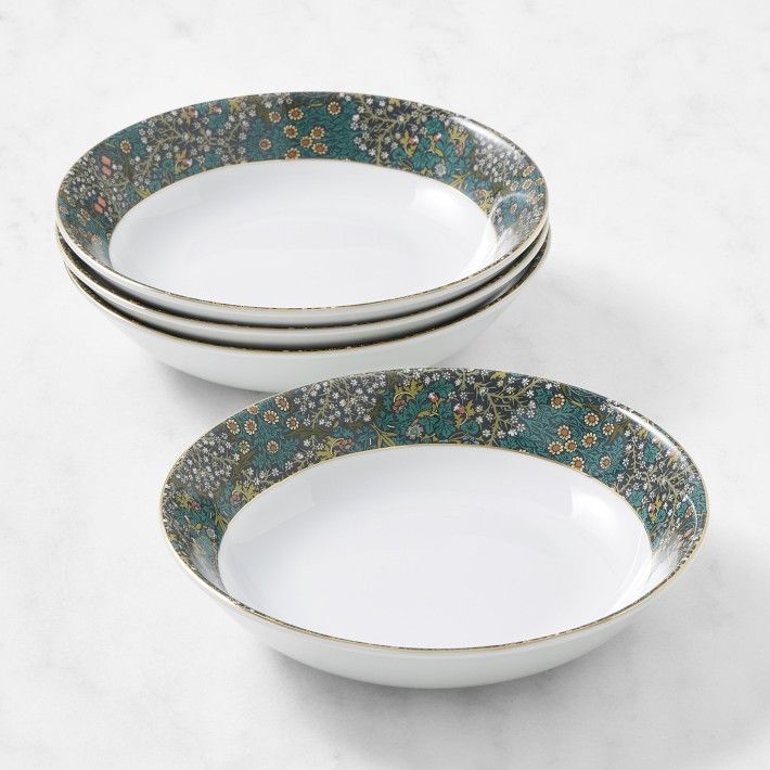 Williams Sonoma x Morris & Co. Cotswold Salad Bowls, Set of 4 | Williams-Sonoma