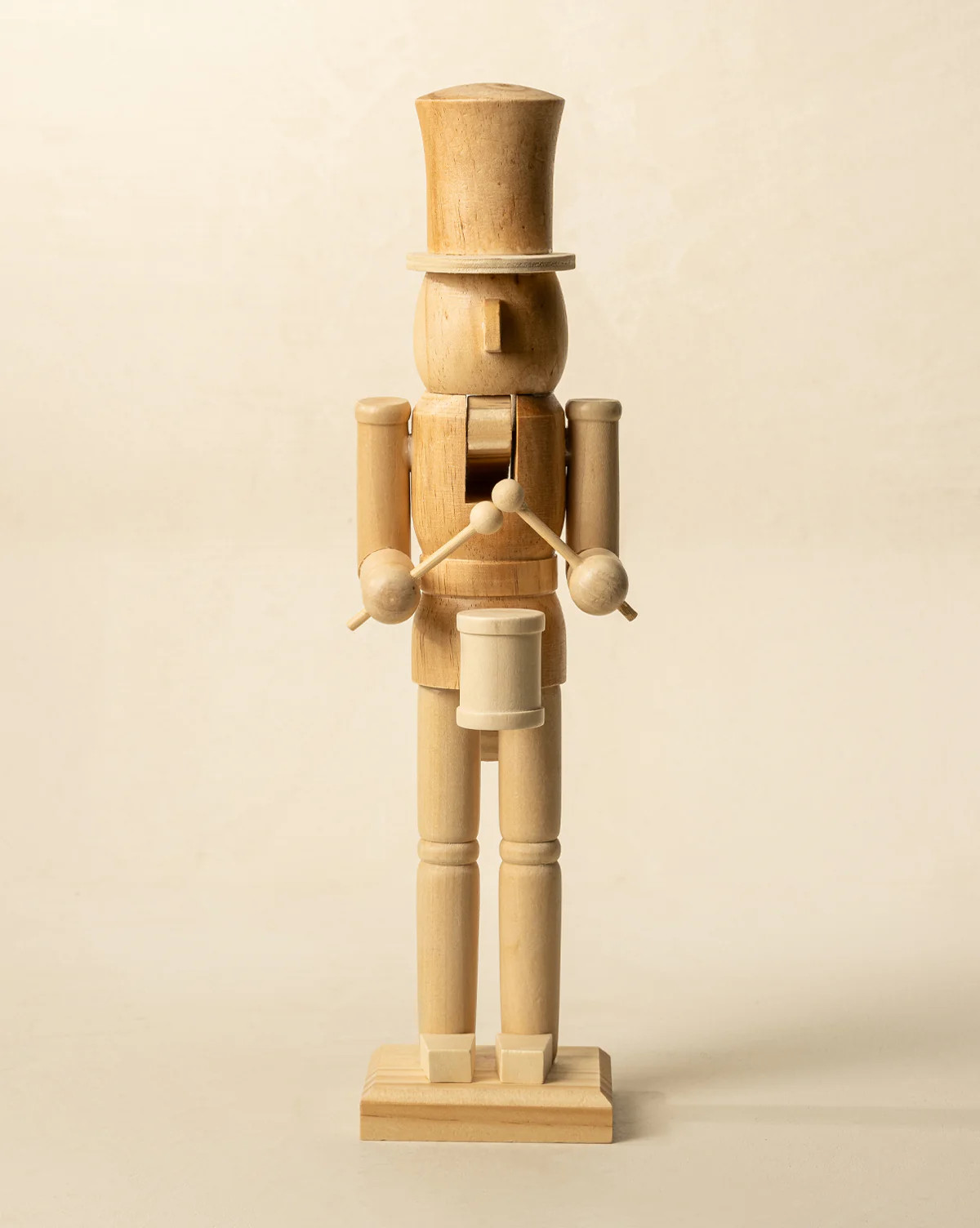 Wooden Nutcracker with Drum | McGee & Co. (US)
