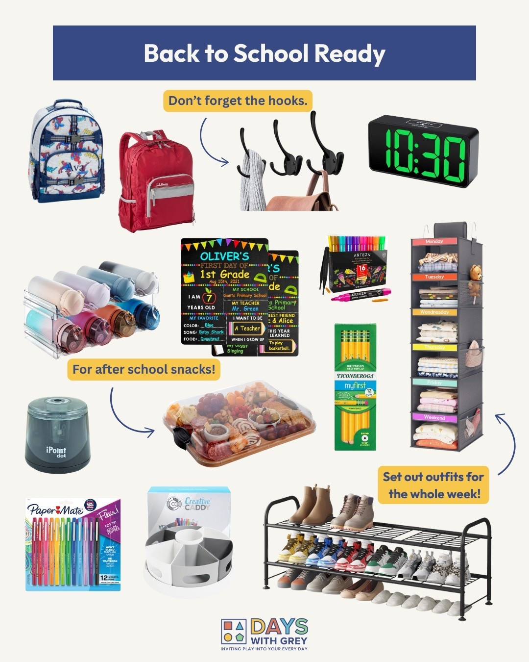 Back to school time is upon us! Here are some of our favorite things that make life a bit easier this time of year. 

#LTKSeasonal #LTKFamily #LTKKids