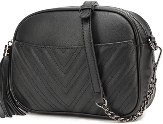 lola mae Quilted Crossbody Bag, Trendy Design Shoulder Purse | Amazon (US)