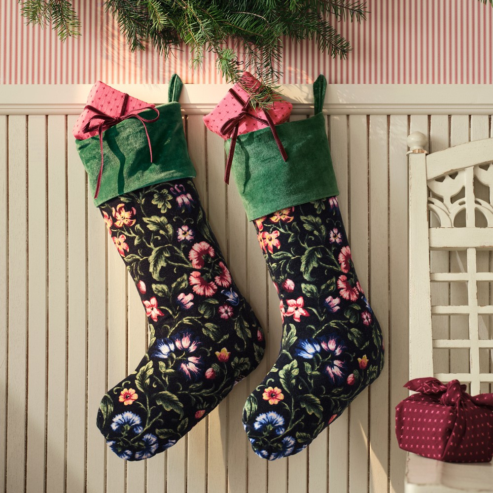 Hill House x Williams Sonoma Home Enchanted Forest Stocking | Williams-Sonoma