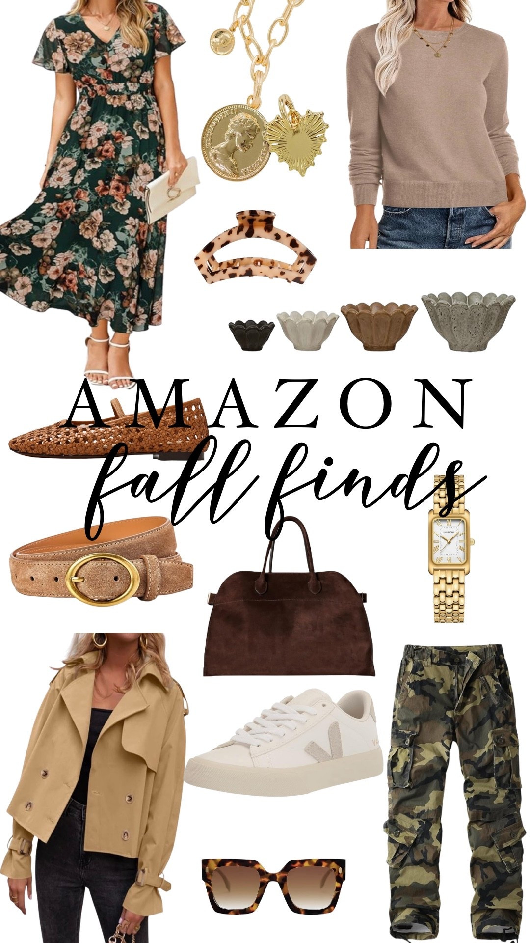 Mixing in long sleeves, cozy colors and pretty textures as soon as the temps start to drop.

Dres | Coat | Jacket | Sweater | Sneakers | Sweats | Belt | Necklace | Fall Style | Amazon Fashion | Amazon Fall Finds | denim | Jeans | Sweater Set | Socks | Long Sleeves | Cargo Pants | Camo | Watch | Suede | Handbag | Flats

#LTKMidsize #LTKSaleAlert #LTKOver40