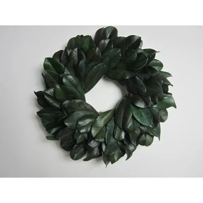 Magnolia Leaf Wreath | Wayfair North America