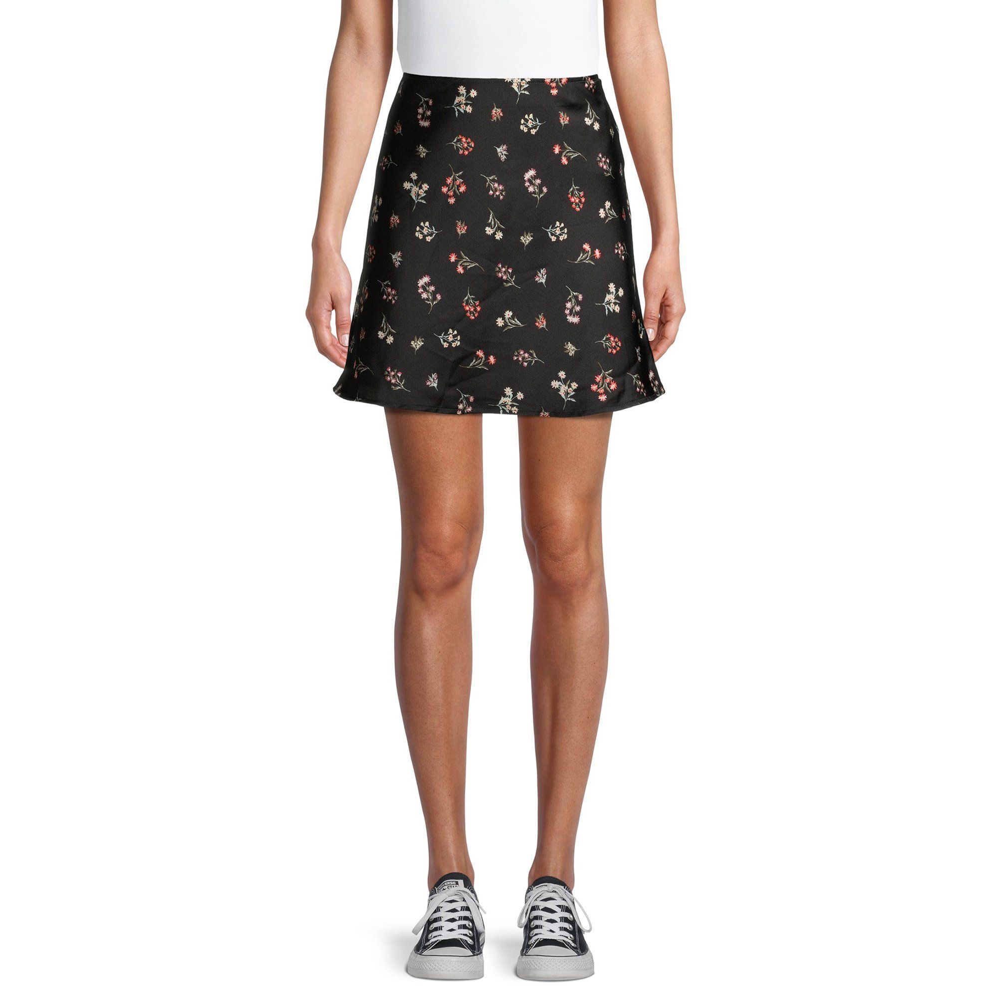 No Boundaries Juniors' A Line Mini Skirt | Walmart (US)