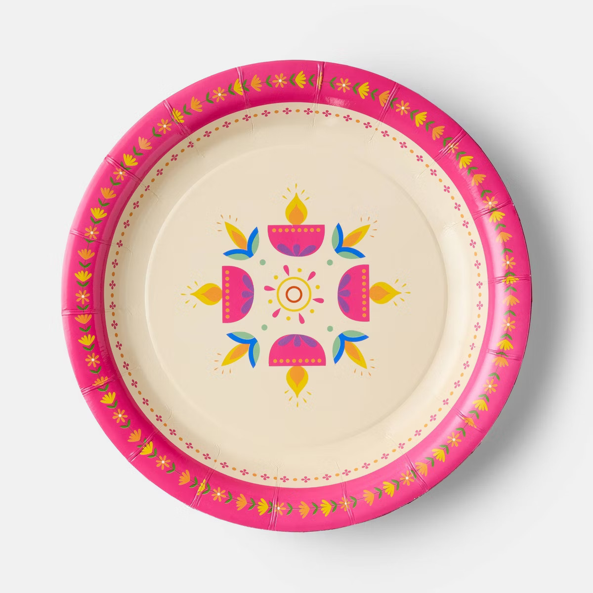 Diwali Paper Dinner Plate 20ct | Target