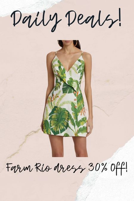 Farm Rio dress on sale! 

#LTKSaleAlert #LTKStyleTip #LTKTravel