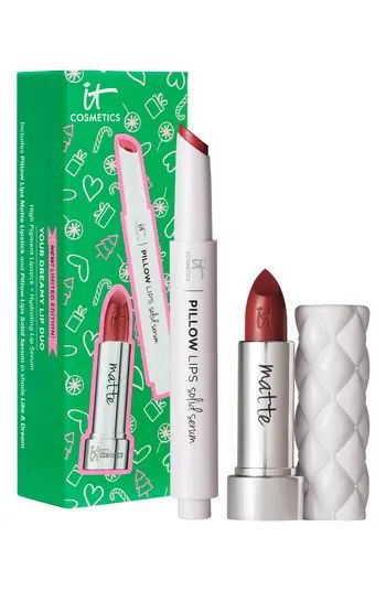 Pillow Lips Lipstick & Solid Serum Lip Gloss Set | Nordstrom