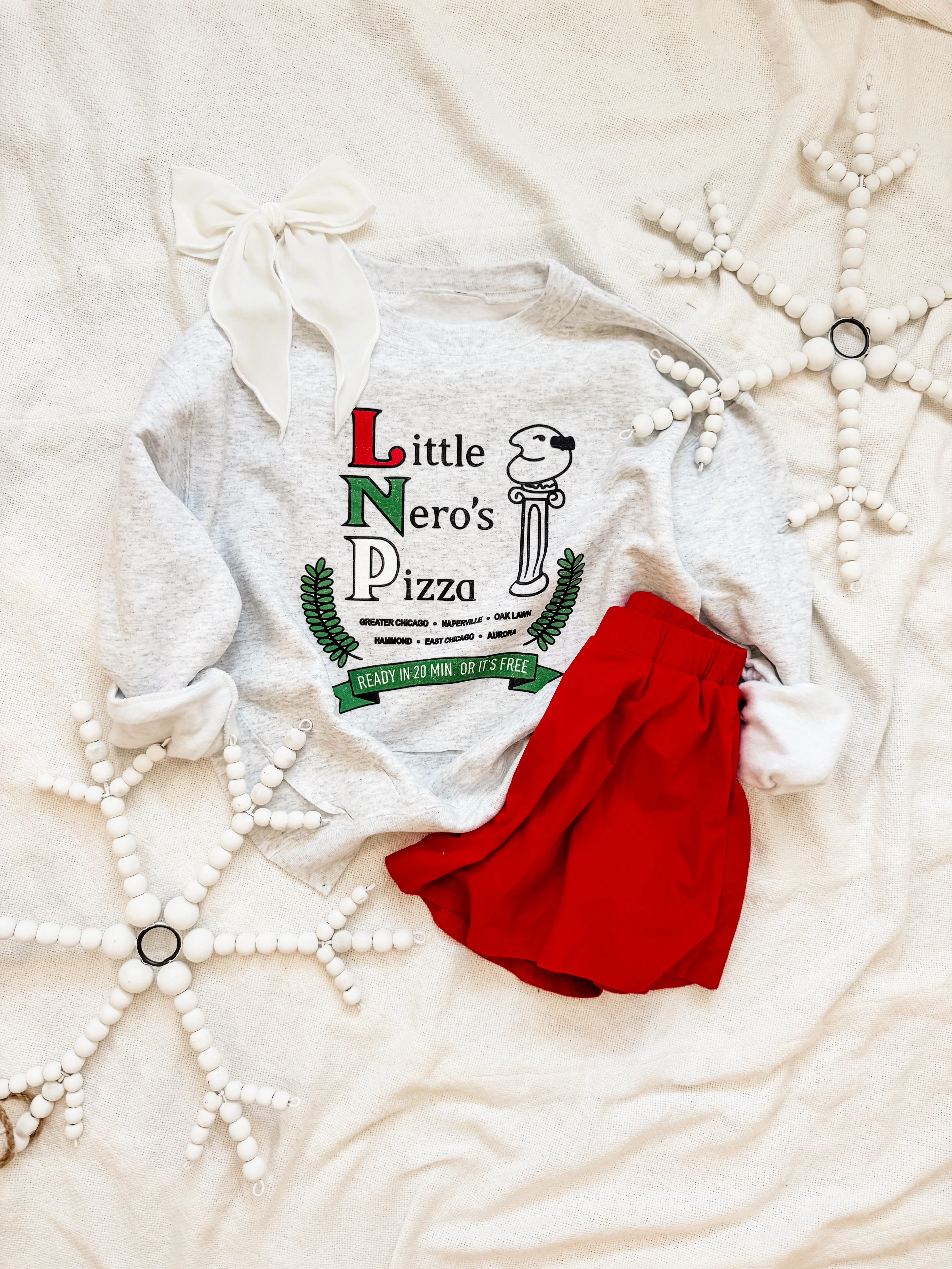 LITTLE NERO'S PIZZA sweatshirt | June+Grey