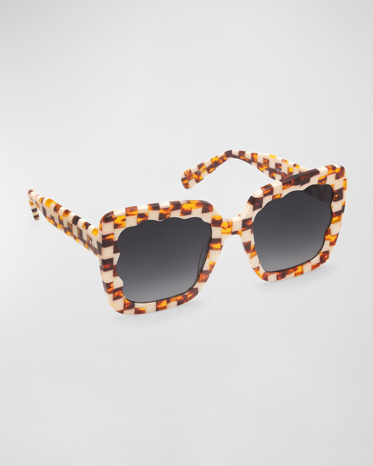Elizabeth Acetate Square Sunglasses | Neiman Marcus