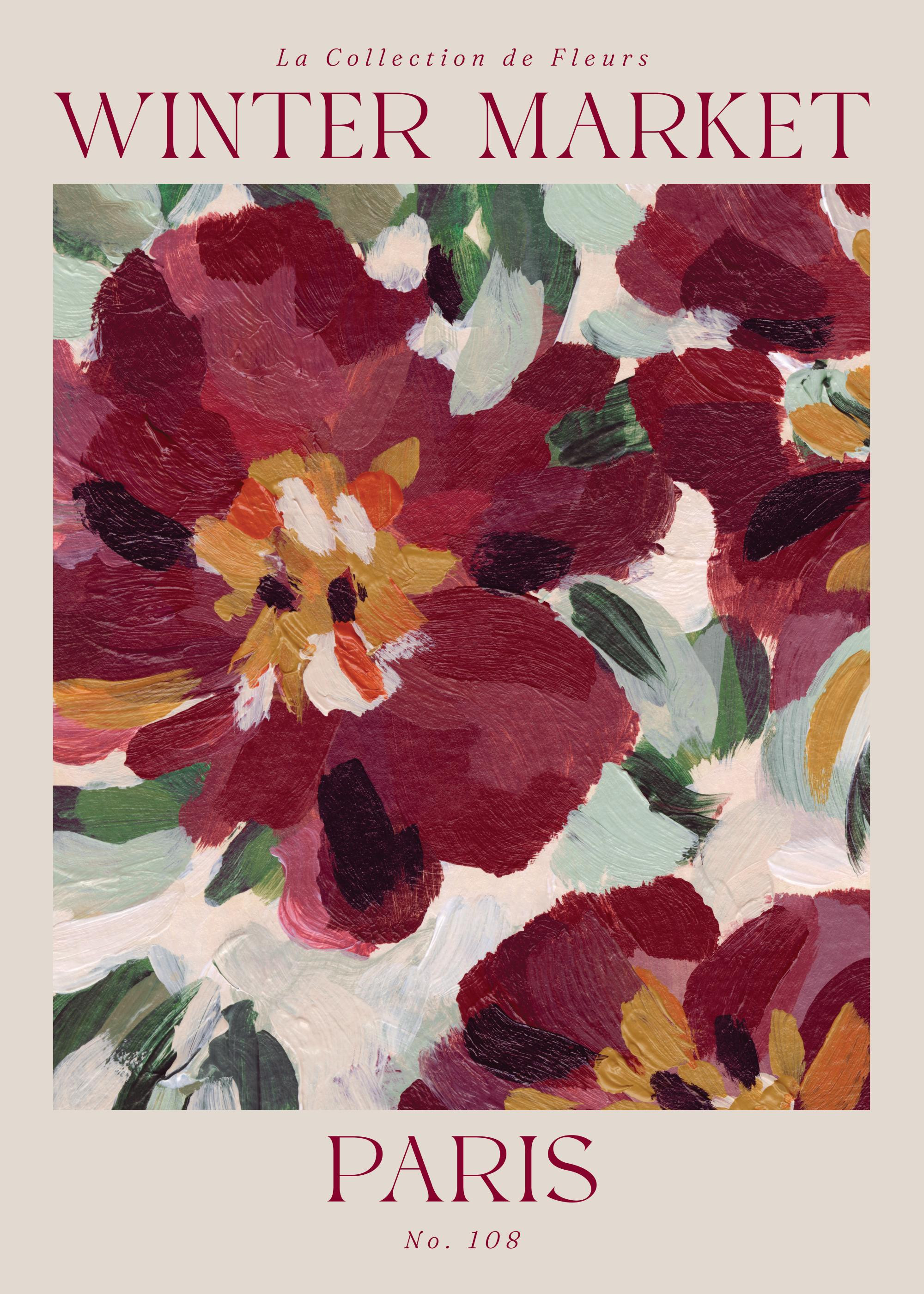 Winter Market Print | Desenio