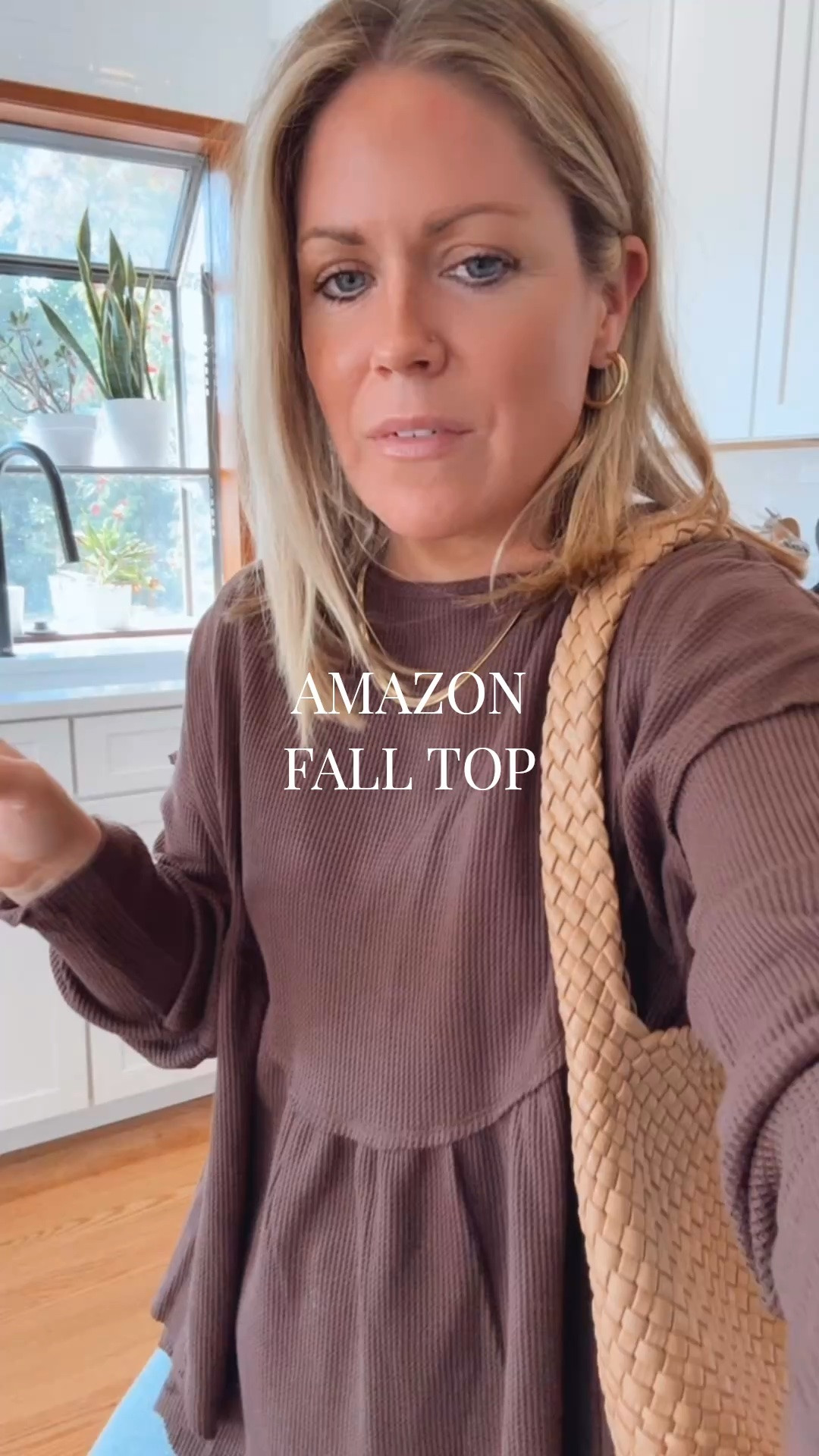 Amazon Fall Top! Perfectly oversized - loved the waffle knit fabric. So comfy and roomy! Wearing a S - runs oversized.

#LTKSaleAlert #LTKootd #LTKPetite