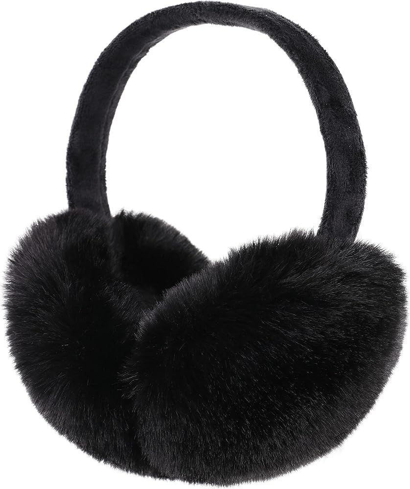 Men/Women's Faux Furry Warm Winter Outdoors Ear Muffs | Amazon (US)