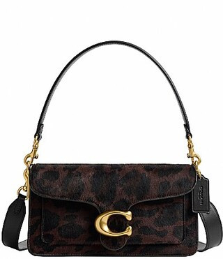 COACH Tabby 26 Haircalf Leopard Shoulder Bag - Dark Leopard | Dillard's