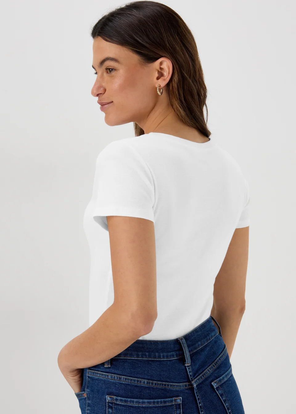 White Essential T-Shirt | Matalan (UK)