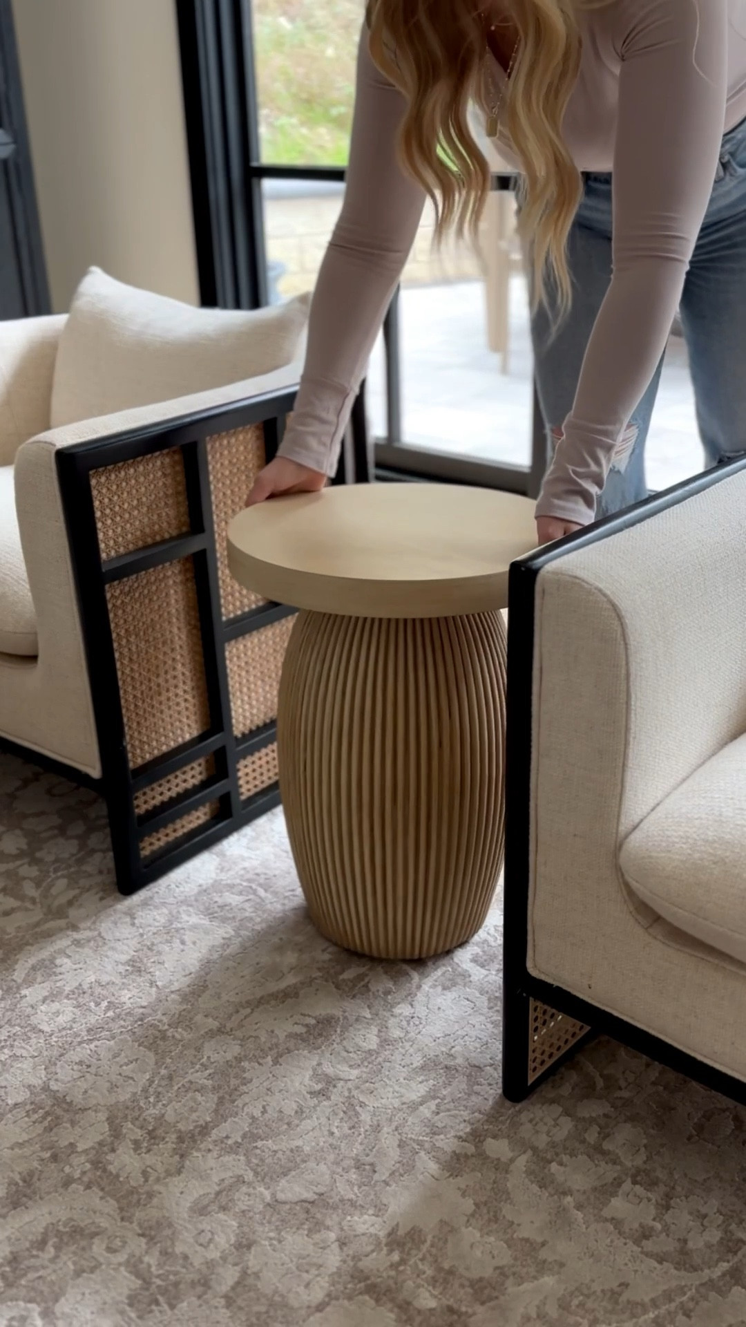 This favorite fluted side table is back in stock and on major sale for Way Day! 🙌🏼

#LTKSaleAlert #LTKHome