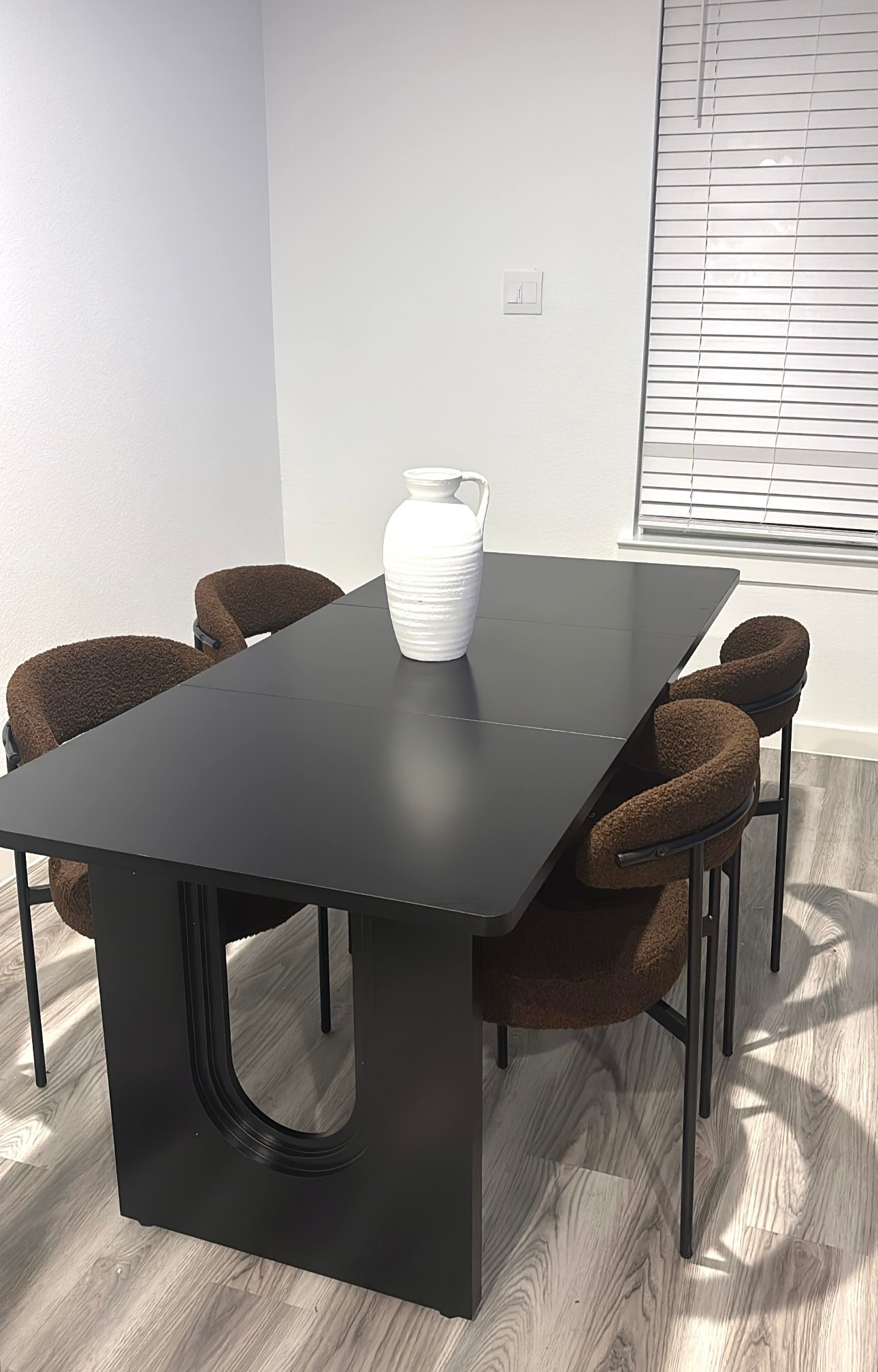 Aesthetic Dining Table & Brown Chairs from wayfair links are attached 

#LTKSaleAlert #LTKHome #LTKStyleTip