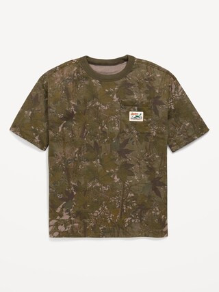 Short-Sleeve Oversized Pocket T-Shirt for Boys | Old Navy (US)