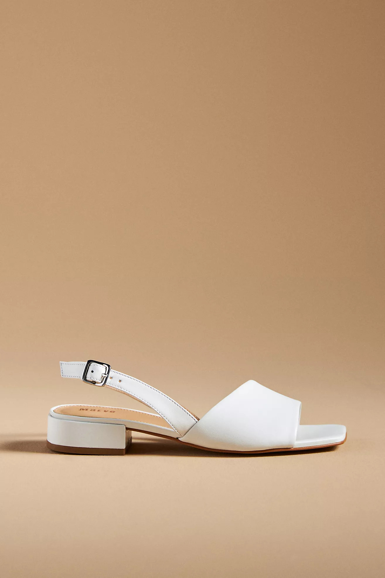 Maeve Asymmetrical Slingback Heels | Anthropologie (US)