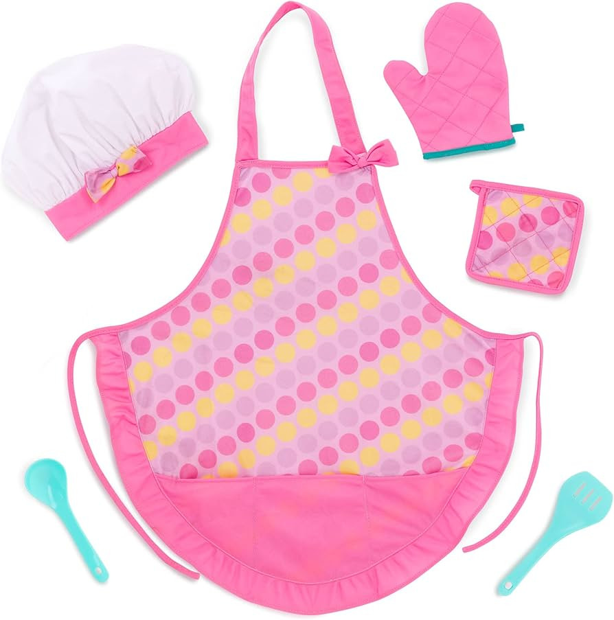 Battat- Play Circle- Play Kitchen For Toddlers – Baking Set – Chef'S Hat & Apron- Pretend Pla... | Amazon (US)