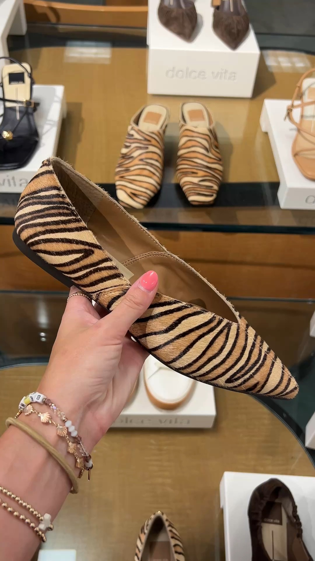 // zebra print flats for fall //