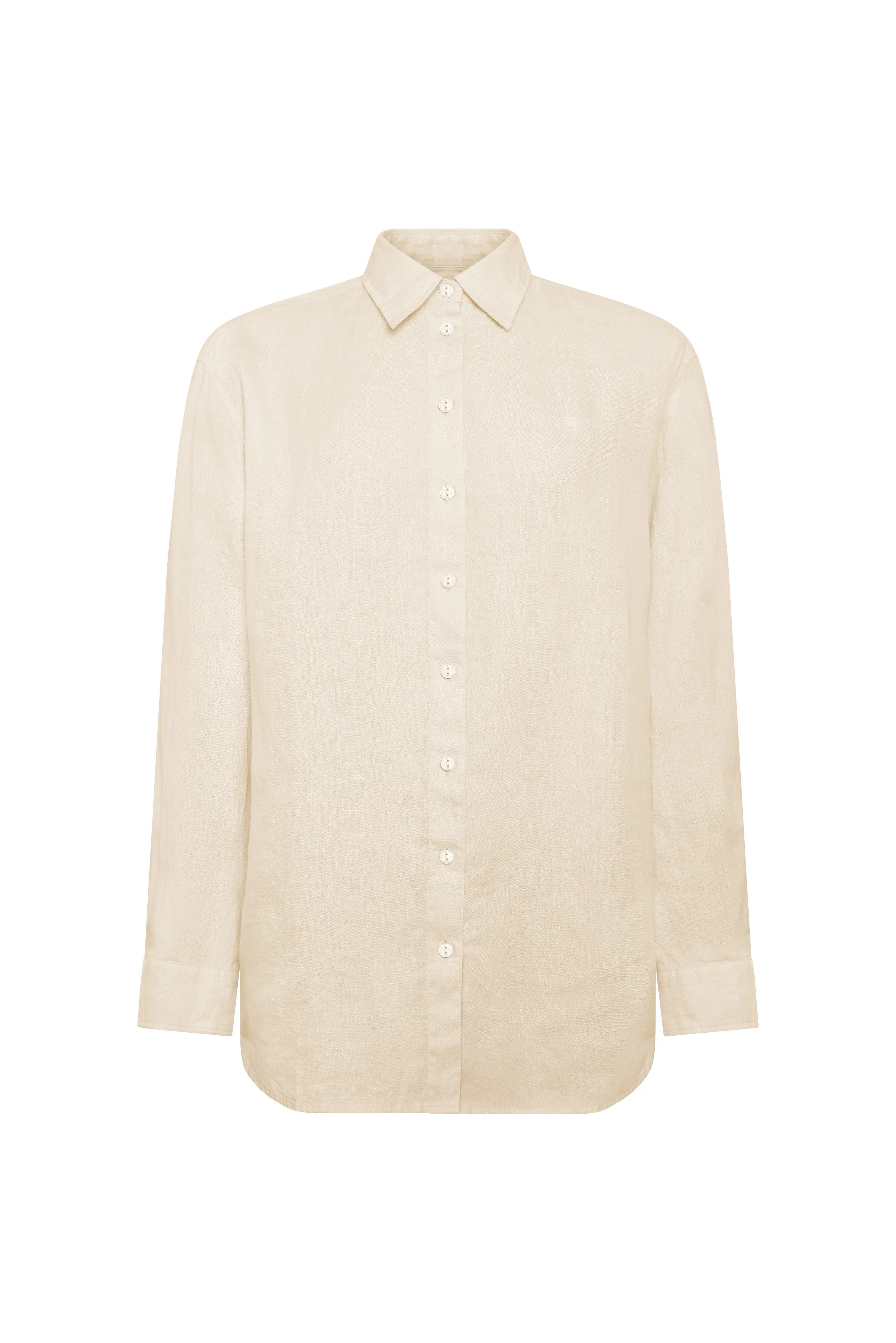 Amalfi Linen Shirt (Oatmeal) | Holland Cooper