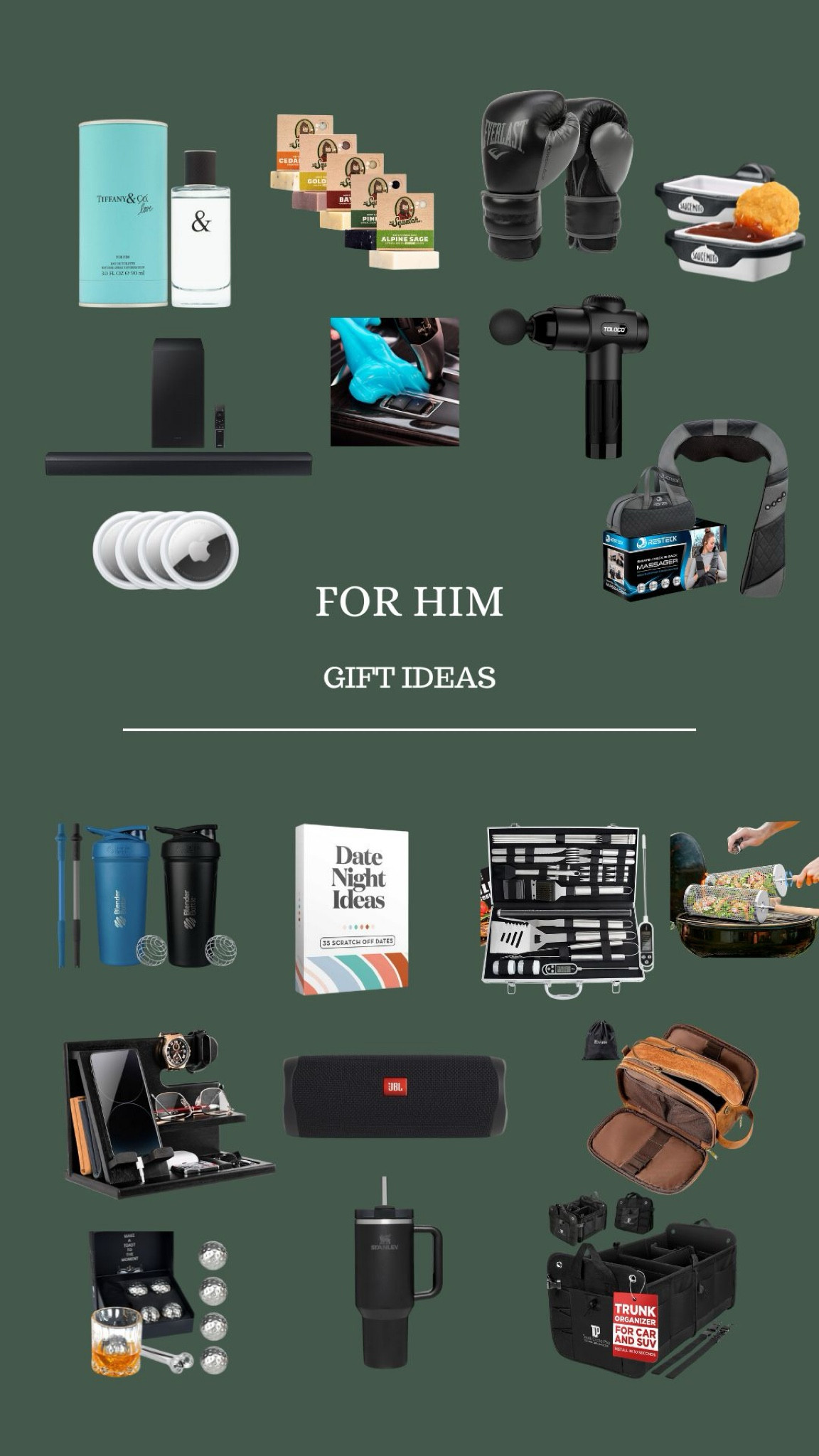 A variety of men’s gift ideas! 💡🎁💙

#LTKGiftGuide #LTKHoliday #LTKMens