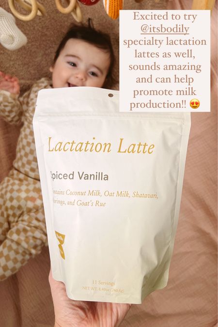 Lactation Latte by Bodily, yummy and helps promote breastfeeding and breastmilk production! 

#LTKbaby #LTKfamily #LTKbump