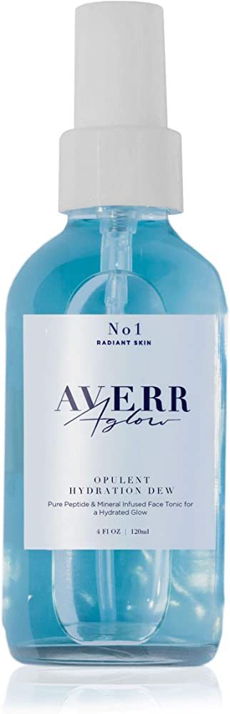 Averr Aglow Opulent Hydration Dew, Daily Face Skin Moisturizer, Healing Mist Natural Mineral Solu... | Amazon (US)