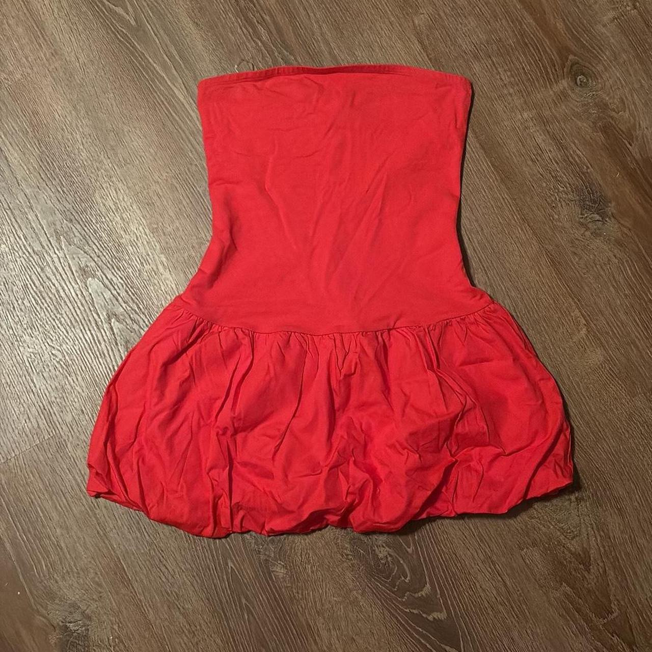 Wild Fable Women's Dress - Red - S | Depop US