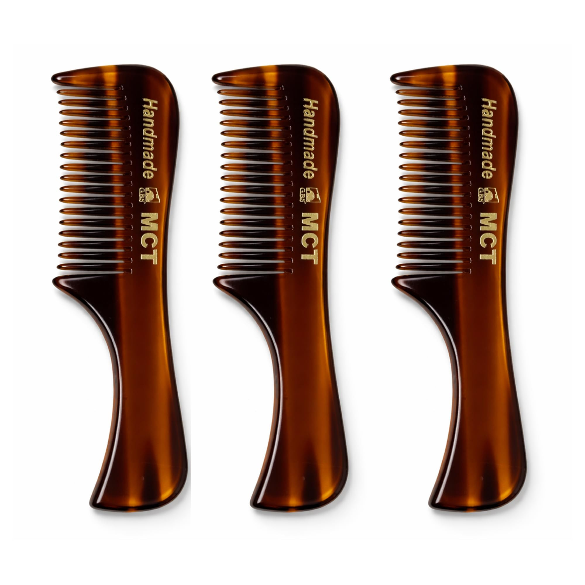 GENTS Mustache and Beard Styling Comb, pocket sized (Tortoise Shell, 3 Pack) | Amazon (US)