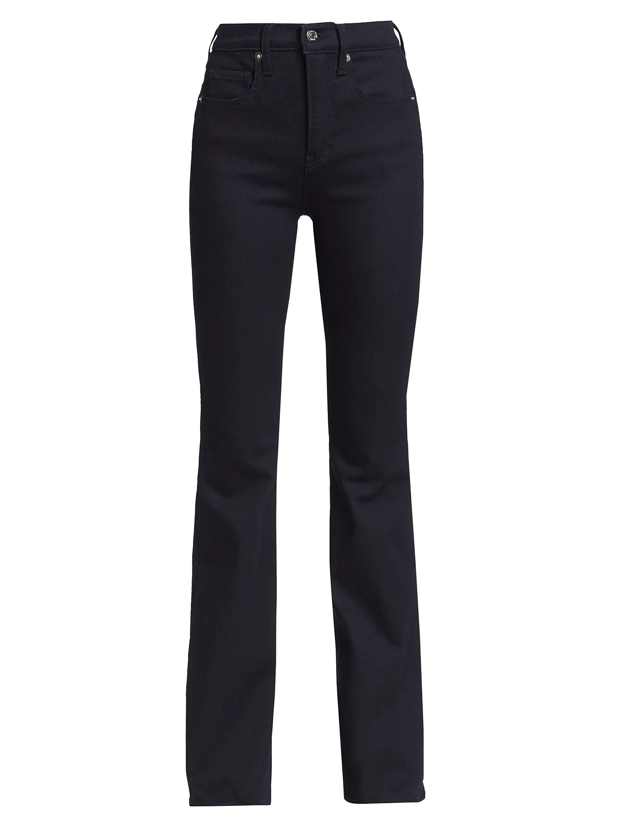 Beverly High-Rise Skinny Flared Pants | Saks Fifth Avenue
