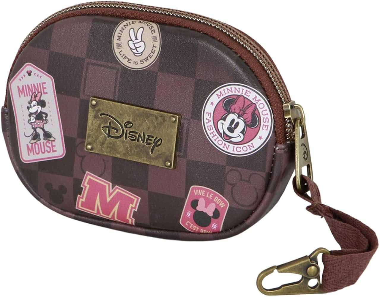 Disney Minnie Mouse Journey-Pill Coin Purse, Brown, 12 x 8.5 cm | Amazon (UK)
