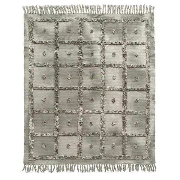 Cotton Chenille Throw with Fringe - Bed Bath & Beyond - 33744361 | Bed Bath & Beyond