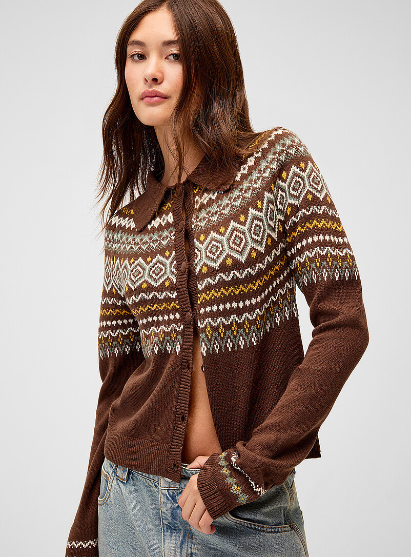 Fair Isle cardigan | Simons