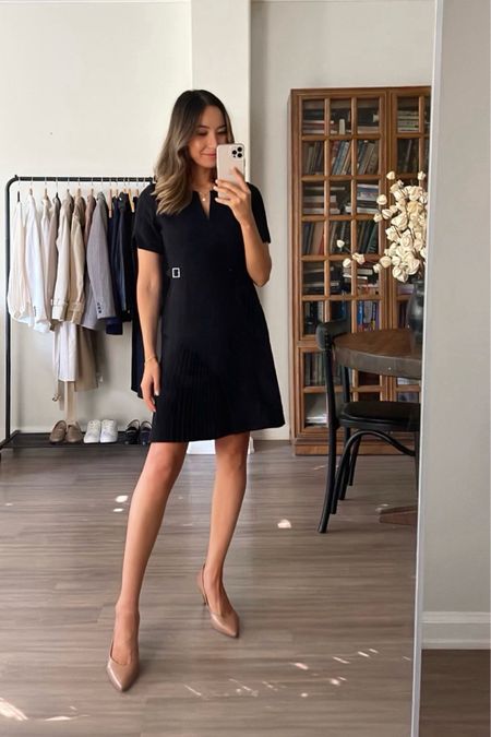 One of my favorite workwear dresses from Karen Millen 🖤 

• linked to similar workwear dresses & heels 

Dress / workwear / for the office / lbd 

#LTKworkwear #LTKSeasonal