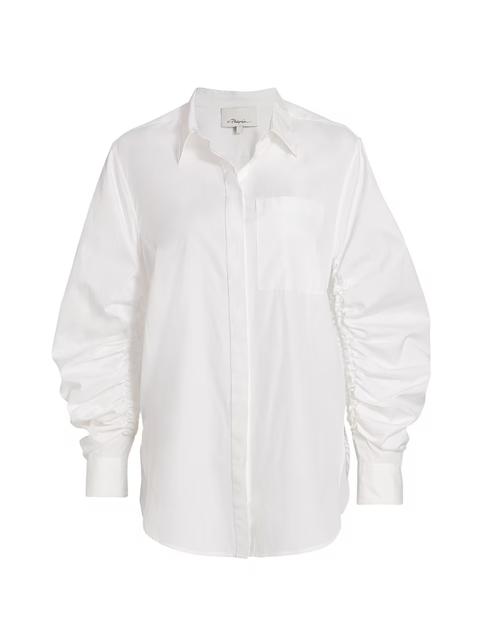 Gathered Sleeve Blouse | Saks Fifth Avenue