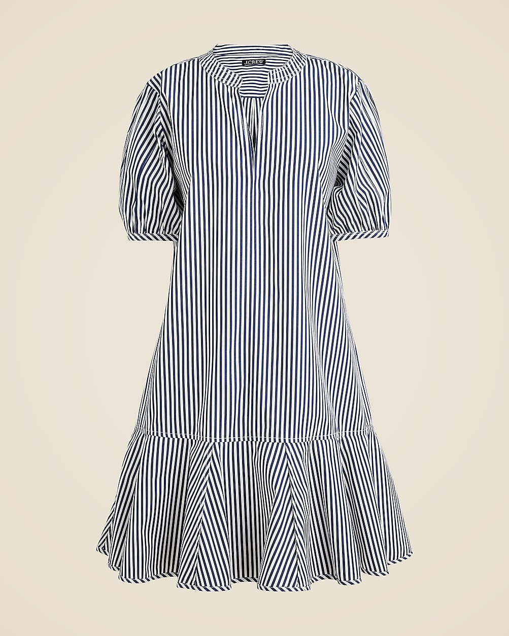 Delilah dress in striped cotton poplin | J. Crew US