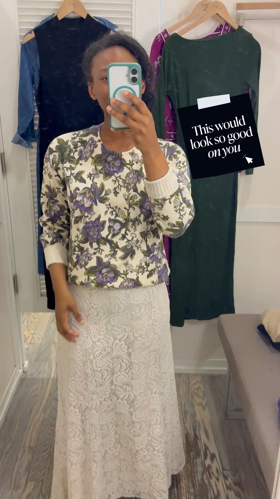 Living in my grandma chic era with this super soft floral sweater. Purple and green are my favorite colors. Especially together. Currently on sale 

#LTKSeasonal #LTKFindsUnder50 #LTKSaleAlert