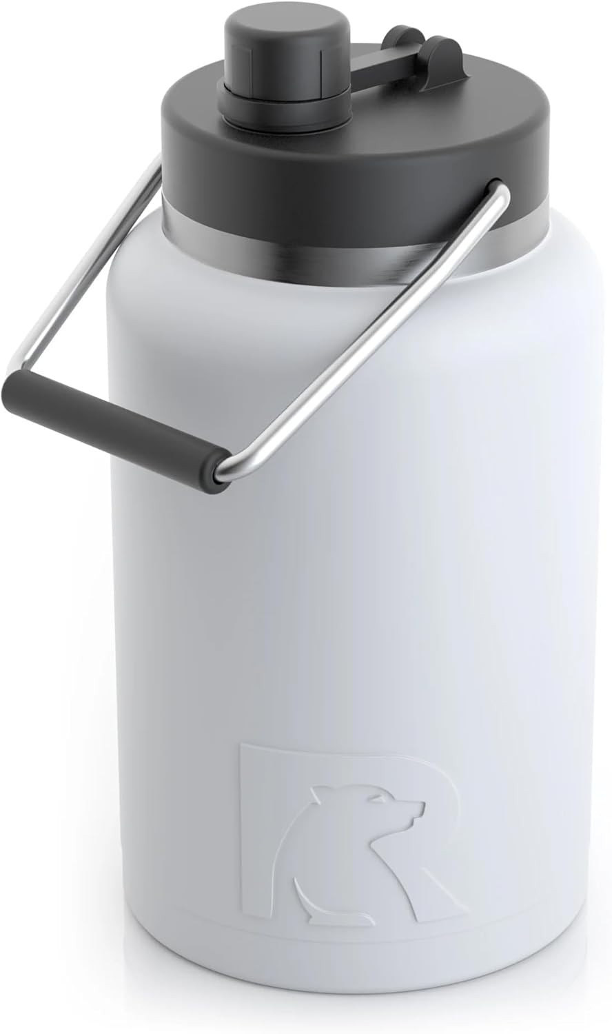 RTIC Jug with Handle, Half Gallon, White Matte, Large Double Vacuum Insulated Water Bottle, Stain... | Amazon (US)