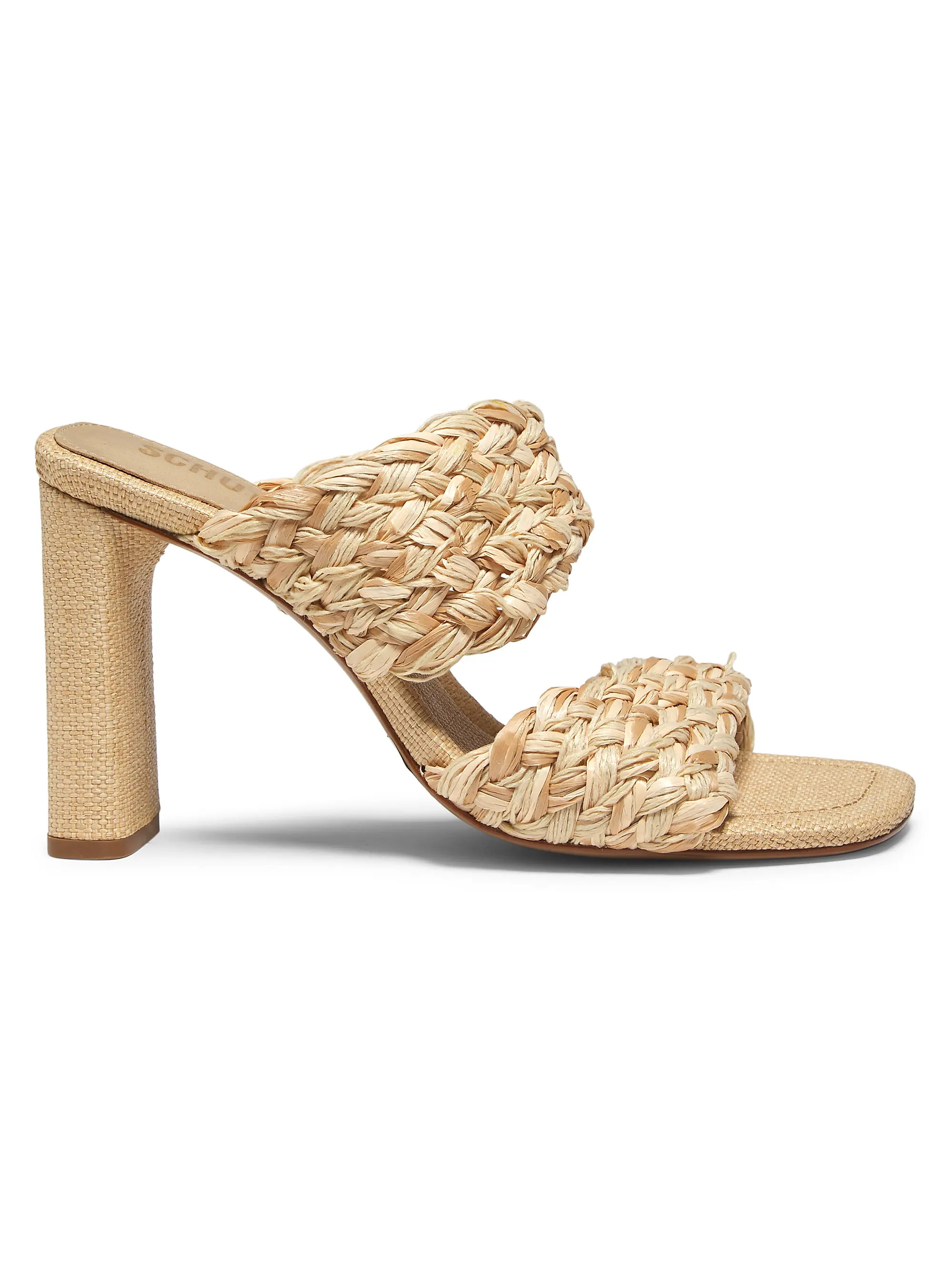 Amani 100MM Straw Sandals | Saks Fifth Avenue