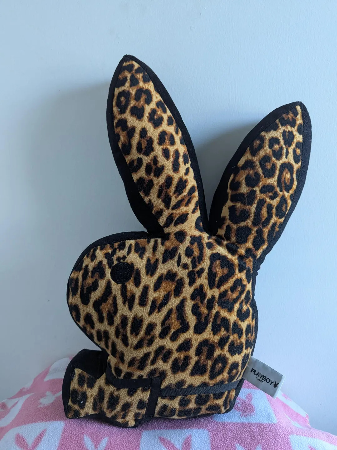 Playboy Original Bunny Shaped Pillow - Leopard / Cheetah | Etsy (US)