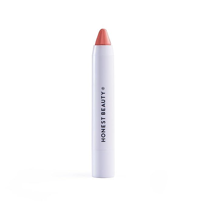 Honest Beauty Lip Crayon-Lush Sheer, Blossom | Sheer Color & Subtle Shine with Coconut Oil & Shea... | Amazon (US)