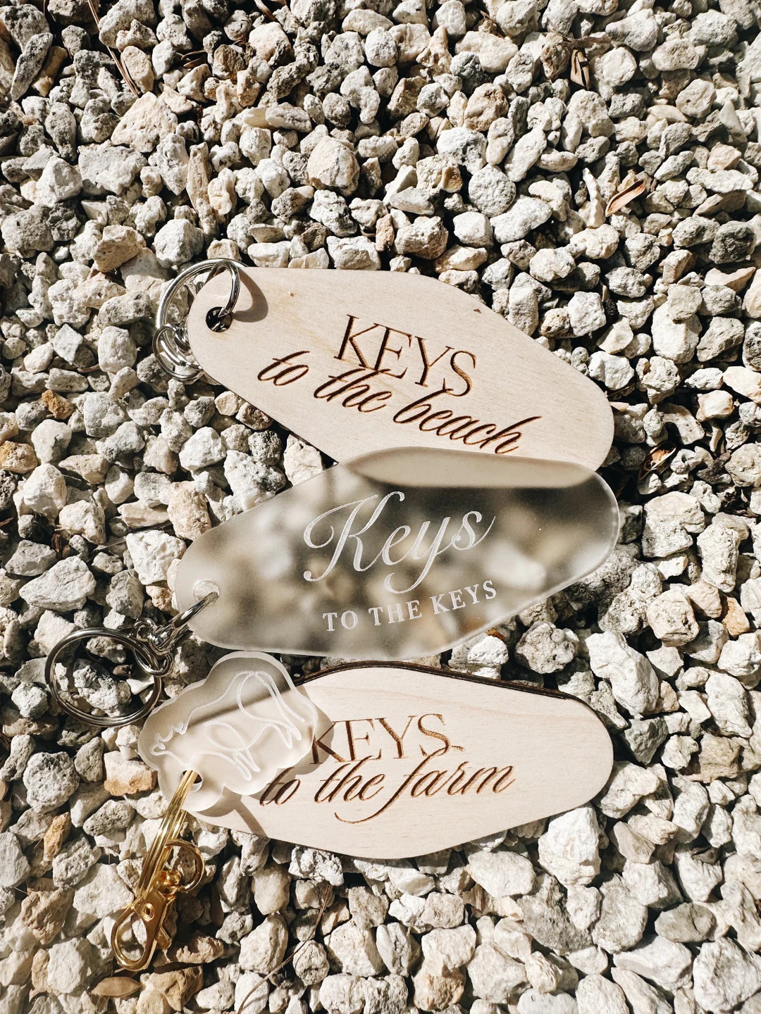 Keys to Your Beach Home Keychain, Vacation Home Acrylic Keychain, Hotel Retro Wooden Keychain, Cu... | Etsy (US)